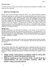 Preview for 14 page of Timberk T-HU3.5-A14E-W Instruction Manual