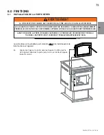 Preview for 73 page of Timberwolf TPI35 Nstallation And Operating Instructions