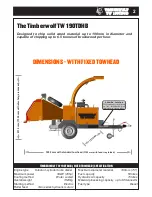 Preview for 3 page of Timberwolf TW 190TDHB Instructions Manual