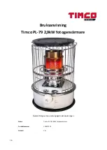 Preview for 16 page of Timco Tools 102827423 Manual