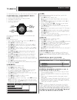 Preview for 4 page of Timex 06H-096000 Quick Start Manual