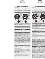 Preview for 1 page of Timex 301-095017 NA Instruction Manual