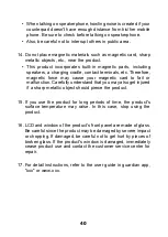 Preview for 40 page of Timex IF-W522T User Manual