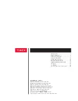 Preview for 1 page of Timex W217 NA User Manual