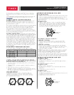 Preview for 5 page of Timex W217 NA User Manual