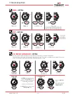 Preview for 8 page of Tissot T-TOUCH SOLAR E81 User Manual