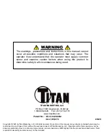 Preview for 40 page of Titan Lifts HD2P-15000C Installation, Operation & Maintenance Manual