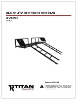 Preview for 1 page of Titan Ramps ATVTBRACK Operator'S Manual