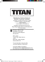 Preview for 26 page of Titan 5059340085890 Manual