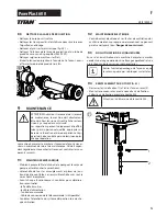 Preview for 73 page of Titan PowrPlast 600 Operating Manual