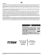 Preview for 119 page of Titan PT12000 Plus DI 400V Operating Manual