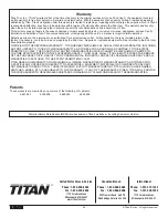 Preview for 36 page of Titan SPEEFLO PowrTex 12000 SV Owner'S Manual