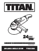 Titan TTB283GRD Safety And Operating Manual preview