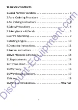 Preview for 2 page of TK MVP-90 Operator'S Safety And Service Manual