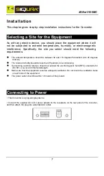 Preview for 7 page of TKH Siqura XSNet 3100MC Manual