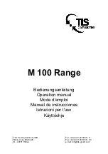 TLS M 100 Combi Operation Manual preview