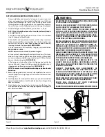 Preview for 17 page of TMA RIVERS EDGE BABY BIG FOOT RE504 Operator'S Manual