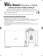 Preview for 10 page of TMC Aquarium V2Bio React Instructions For Installation And Use Manual