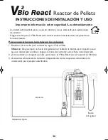 Preview for 38 page of TMC Aquarium V2Bio React Instructions For Installation And Use Manual