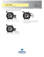 Preview for 8 page of TMI Products CAL.YM26 Instructions Manual