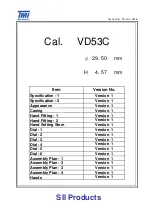 Preview for 1 page of TMI Products VD53C Manual