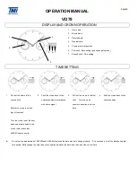 TMI Products VD79 Operation Manual preview