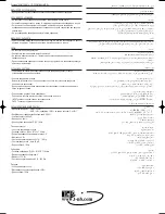 Preview for 5 page of TnB SFX221W Instructions For Use