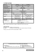 Preview for 8 page of Toa BC-5000-12 Operating Instructions Manual