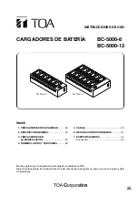 Preview for 25 page of Toa BC-5000-12 Operating Instructions Manual