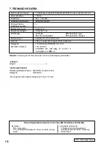 Preview for 16 page of Toa BC-5000-2 Operating Instructions Manual