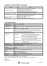 Preview for 24 page of Toa C-QA40 Operating Instructions Manual