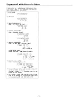 Preview for 79 page of Toa CP-62 Functions And Operating Instructions