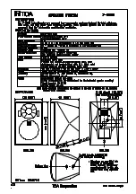 Toa F-1000B Specifications preview