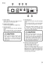 Preview for 8 page of Toa NF-CS1 Instruction Manual