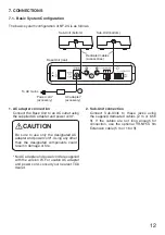 Preview for 12 page of Toa NF-CS1 Instruction Manual