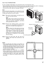 Preview for 17 page of Toa NF-CS1 Instruction Manual