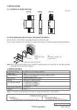 Preview for 2 page of Toa RS-442 Installation Manual