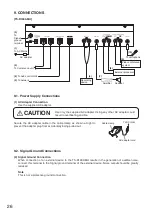 Preview for 26 page of Toa TS-D1000 Series Instruction Manual