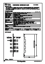 Preview for 1 page of Toa VS-900RS Specifications