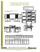 Preview for 2 page of Toastmaster TCO2114 Brochure