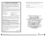 Preview for 14 page of Toastmaster TOV2W Use And Care Manual