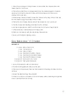 Preview for 17 page of Todd English TEAF919 Instructions For Use Manual