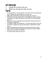 Preview for 10 page of Todd English TEVBLF Instructions Manual