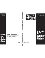 TOHATSU 2 Stroke Cylinder Series Service Manual preview