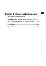 Preview for 14 page of TOHATSU TLDI 40 Service Manual