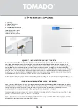 Preview for 18 page of tomado TBS0301W Instruction Manual