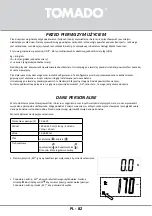 Preview for 82 page of tomado TBS0401B Instruction Manual