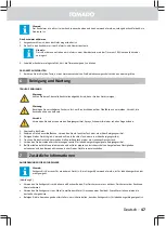 Preview for 47 page of tomado TIH6001B User Manual