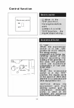 Preview for 15 page of Tomahawk TG3500i Operation Manual