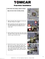 Preview for 126 page of TOMCAR Utility Vehicle Service Manual